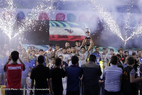 Iran Beat Azerbaijan in Final Match of GR Wrestling Tournament 